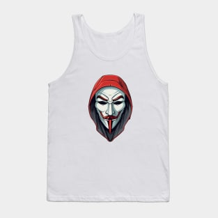 Remember Remember The 5th Of November, Guy Fawkes Night, Anonymous Tank Top